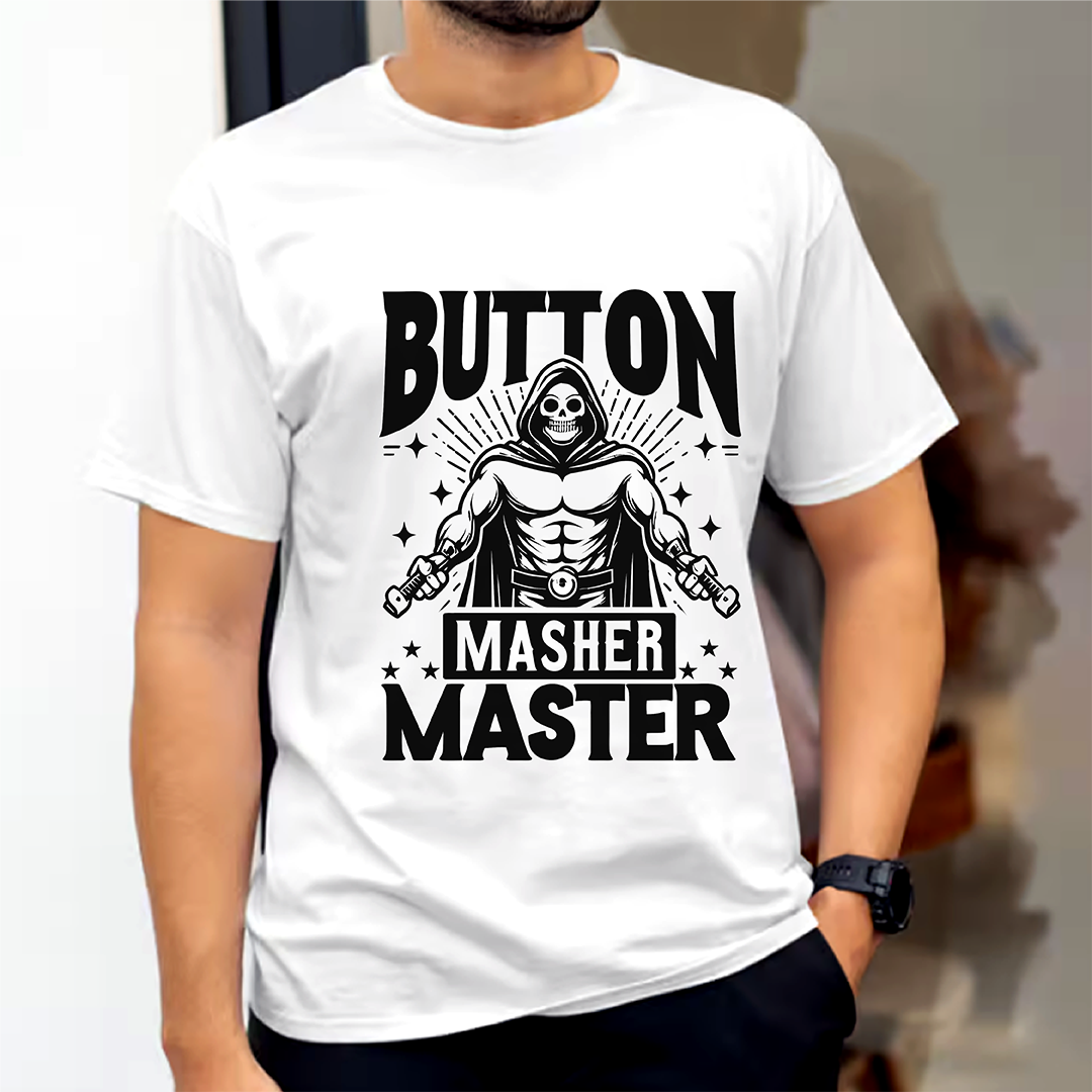 Button Masher Master T-shirt